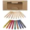 Lucky 19-piece coloured pencil and crayon set  - 106788 - Anteprima 1
