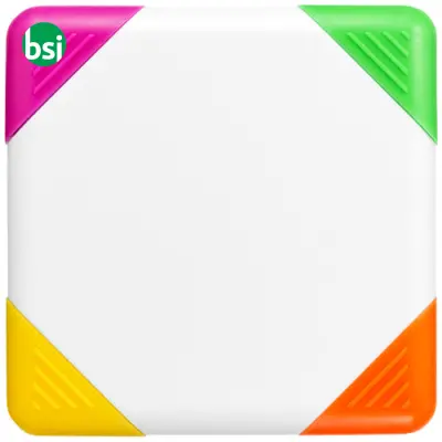 Trafalgar square-shaped 4-colour highlighter  - 106791 - Immagine 4