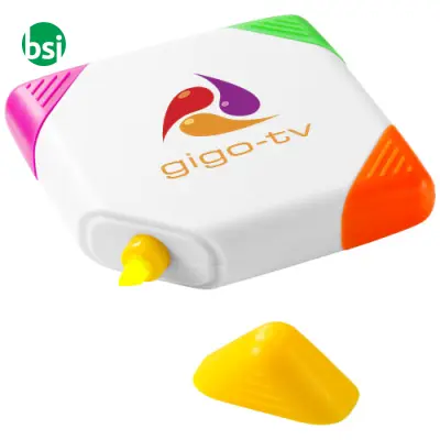 Trafalgar square-shaped 4-colour highlighter  - 106791 - Immagine 2
