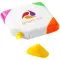 Trafalgar square-shaped 4-colour highlighter  - 106791 - Anteprima 2