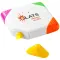 Trafalgar square-shaped 4-colour highlighter  - 106791 - Anteprima 3