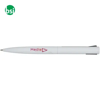 A4 clipboard with magnetic closure and pen Clast - Immagine 3