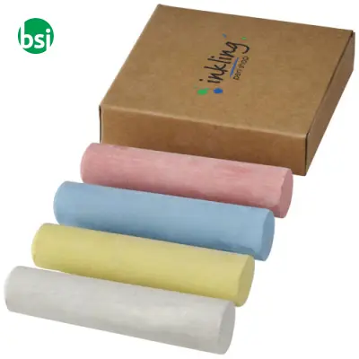 Screech 4-piece chalk set Paper - 107058 - Immagine 2