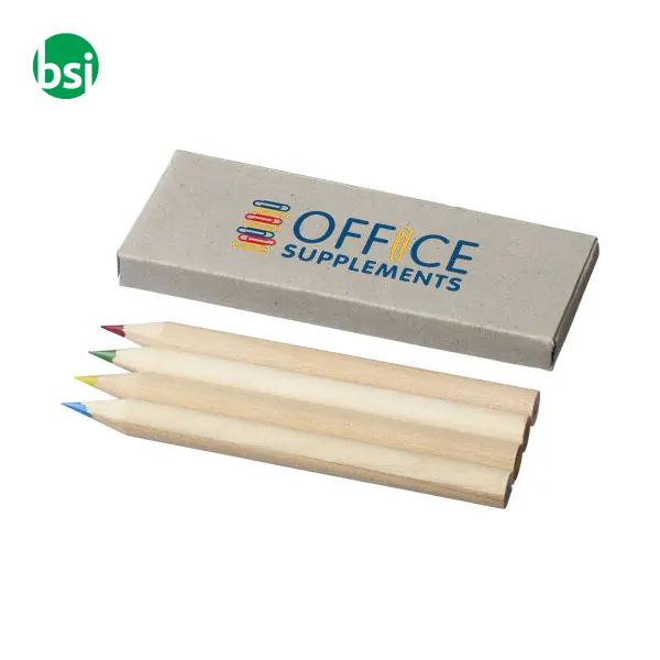 Tullik 4-piece coloured pencil set  - 107066 -  2