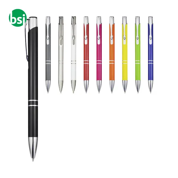 Moneta aluminium click ballpoint pen  - 107105 -  4