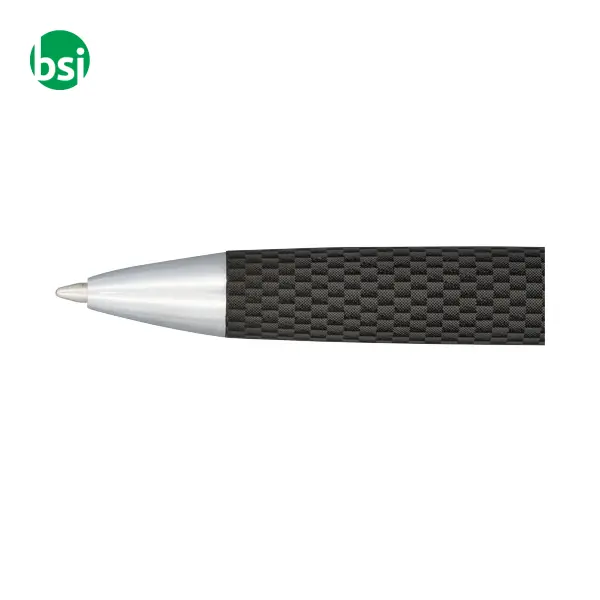 Carbon duo pen gift set with pouch  - 107110 -  8