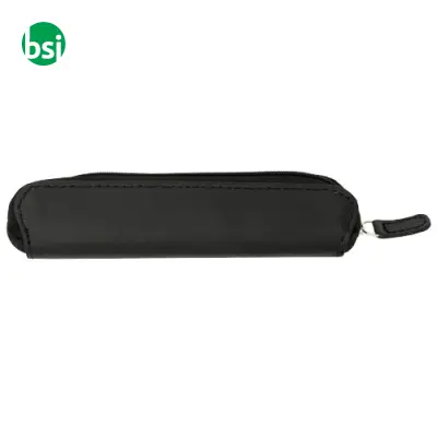 Carbon duo pen gift set with pouch  - 107110 - Immagine 7