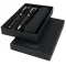 Carbon duo pen gift set with pouch  - 107110 - Anteprima 2