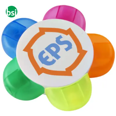 Flower highlighter ABS Plastic - 107141 - Immagine 2