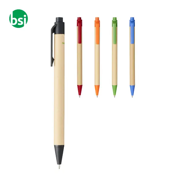 Berk recycled carton and corn plastic ballpoint pen -  9