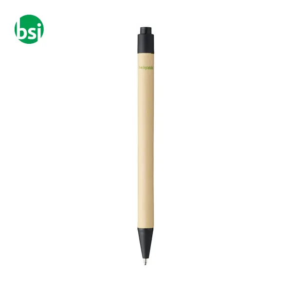 Berk recycled carton and corn plastic ballpoint pen -  4