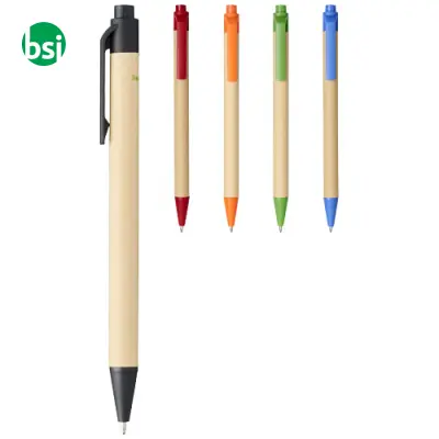 Berk recycled carton and corn plastic ballpoint pen - Immagine 13
