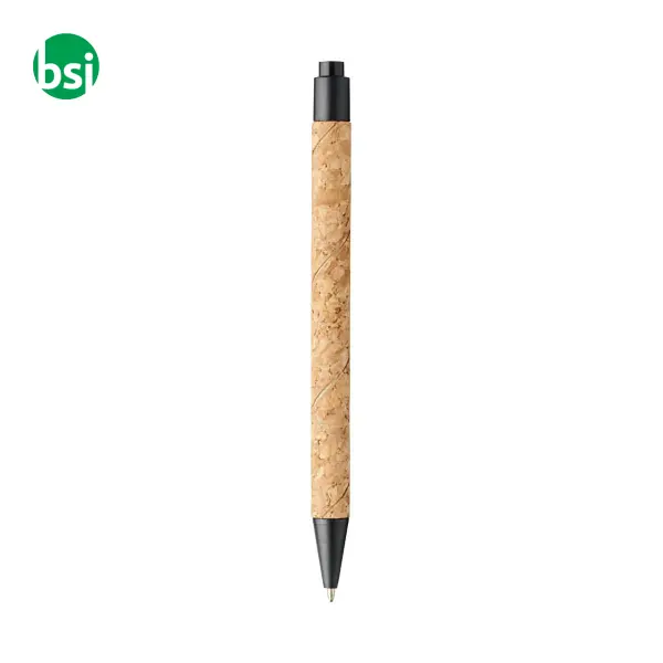 Midar cork and wheat straw ballpoint pen -  4