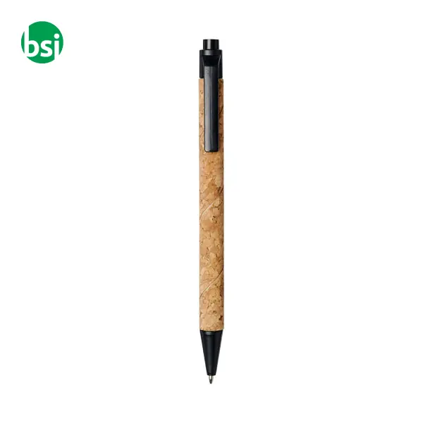 Midar cork and wheat straw ballpoint pen -  3