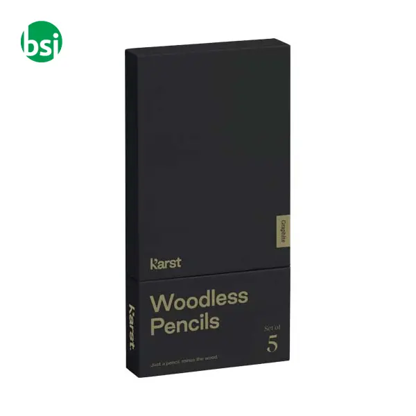 Karst 5-pack 2B woodless graphite pencils -  1