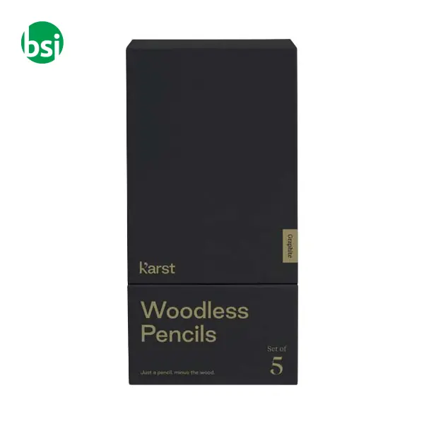 Karst 5-pack 2B woodless graphite pencils -  4