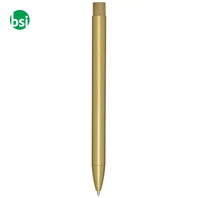 Beatriz recycled brass ballpoint pen black ink - Immagine 5