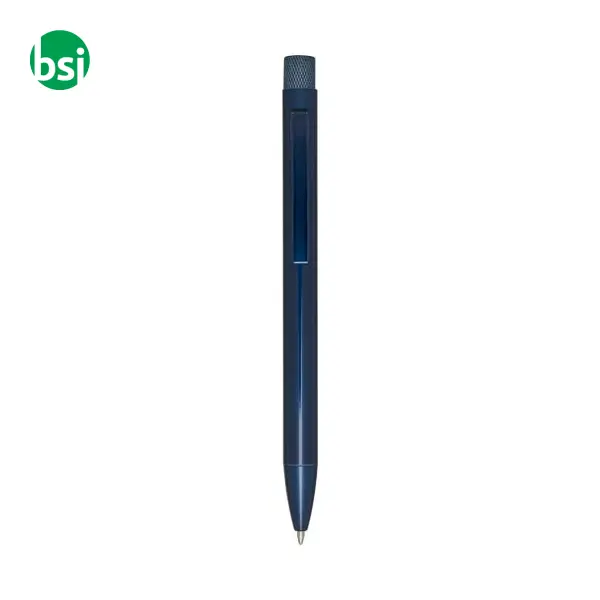 Beatriz recycled brass ballpoint pen blue ink -  11