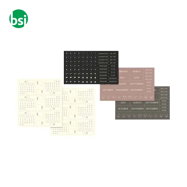 Moleskine hard cover undated L weekly planner -  8