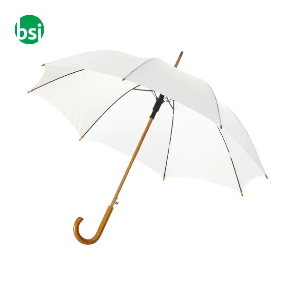 Kyle 23'' auto open umbrella wooden shaft and handle  - 109048 -  6