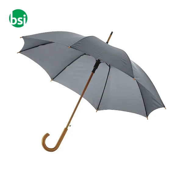 Kyle 23'' auto open umbrella wooden shaft and handle  - 109048 -  8