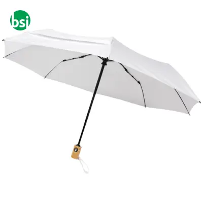 Bo 21'' foldable auto open/close recycled PET umbrella  - 109143 - Immagine 9
