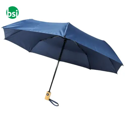 Bo 21'' foldable auto open/close recycled PET umbrella  - 109143 - Immagine 10