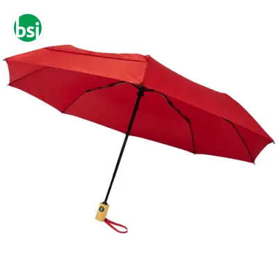 Bo 21'' foldable auto open/close recycled PET umbrella  - 109143 - Immagine 11