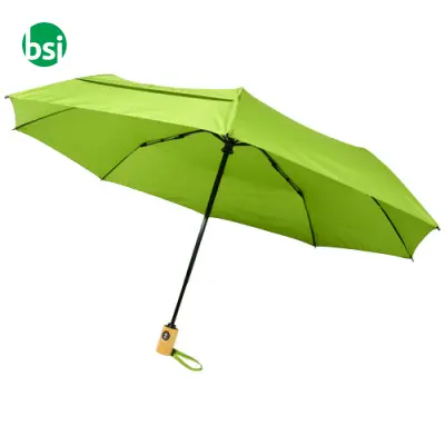 Bo 21'' foldable auto open/close recycled PET umbrella  - 109143 - Immagine 12