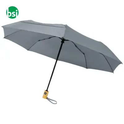 Bo 21'' foldable auto open/close recycled PET umbrella  - 109143 - Immagine 15