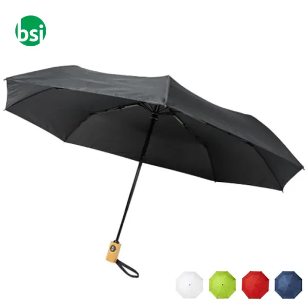 Bo 21'' foldable auto open/close recycled PET umbrella  - 109143 -  1