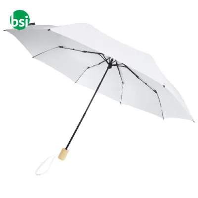 Birgit 21'' foldable windproof recycled PET umbrella  - 109145 - Immagine 8