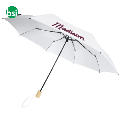 Birgit 21'' foldable windproof recycled PET umbrella  - 109145 - Immagine 2