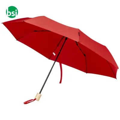 Birgit 21'' foldable windproof recycled PET umbrella  - 109145 - Immagine 9