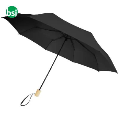 Birgit 21'' foldable windproof recycled PET umbrella  - 109145 - Immagine 12