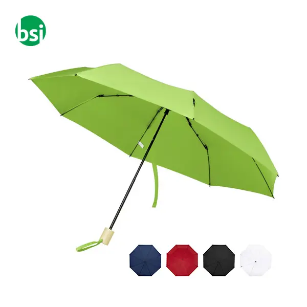 Birgit 21'' foldable windproof recycled PET umbrella  - 109145 -  1