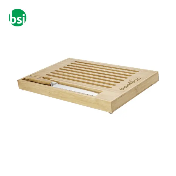 Pao bamboo cutting board with knife -  2