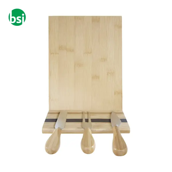 Mancheg bamboo magnetic cheese board and tools  - 113302 -  5