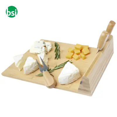 Mancheg bamboo magnetic cheese board and tools  - 113302 - Immagine 6