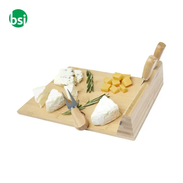 Mancheg bamboo magnetic cheese board and tools  - 113302 -  6