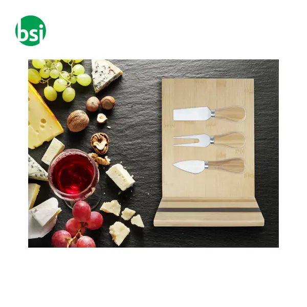 Mancheg bamboo magnetic cheese board and tools  - 113302 -  7