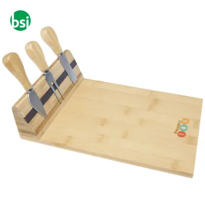 Mancheg bamboo magnetic cheese board and tools  - 113302 - Immagine 2