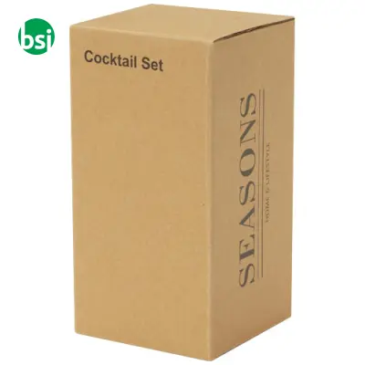 Gaudie recycled stainless steel cocktail shaker  - 113349 - Immagine 3