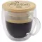 Lenora 250 ml glass cup with bamboo lid - Anteprima 2
