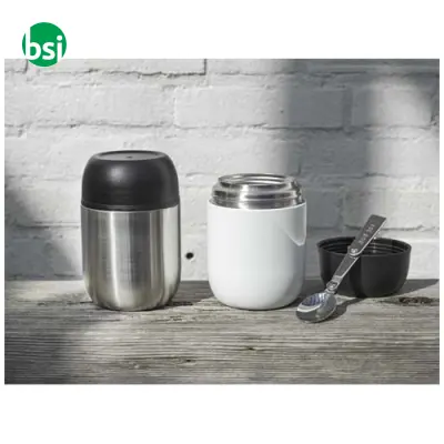 500 ml double-walled steel food container Supo - Immagine 8