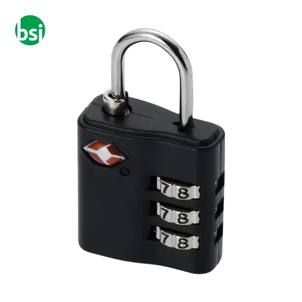 Kingsford TSA luggage lock ABS Plastic Metal - 119686 -  1