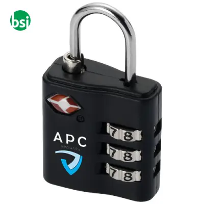 Kingsford TSA luggage lock ABS Plastic Metal - 119686 - Immagine 2