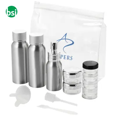 Frankfurt airline approved travel bottle set - Immagine 2
