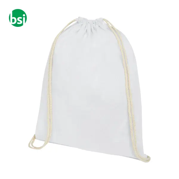 Oregon 100gr cotton drawstring backpack 5L  - 120113 -  10