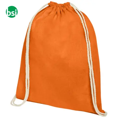 Oregon 100gr cotton drawstring backpack 5L  - 120113 - Immagine 14